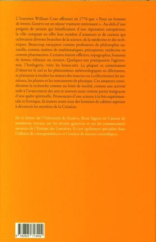 Produktbild Science et société à Genève : 1670-1770 : l'éclosion des curiosités (Französisch, René Sigrist, 2024)
