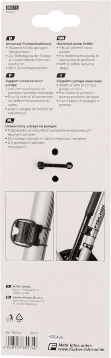 Actual product image Fischer Universal pump holder