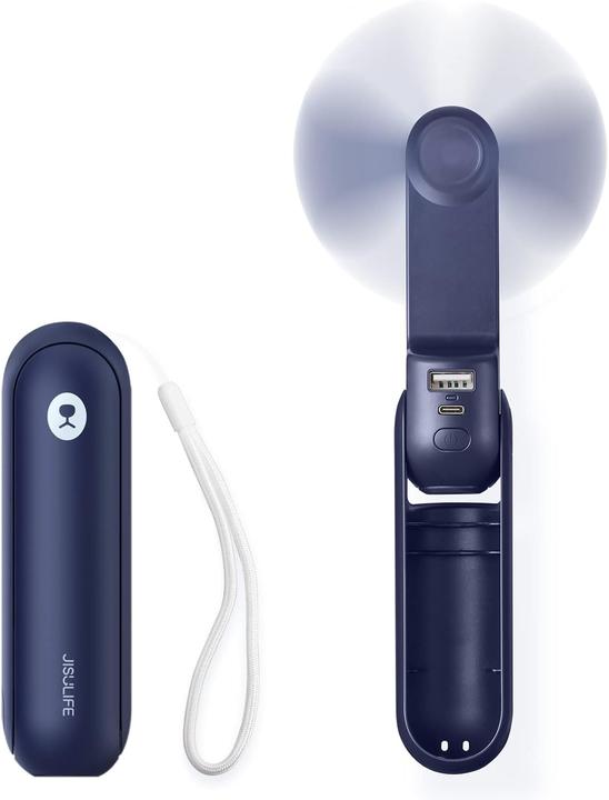 Image du produit Jisulife Mini-USB-Handventilator mit Licht