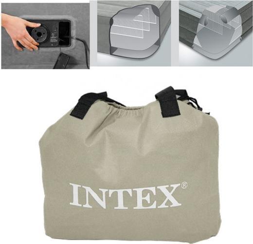 Actual product image Intex Dura-Beam Deluxe Queen Comfort-Plush (150 x 200 cm)