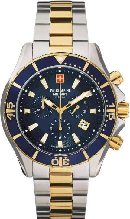 Swiss Alpine Military Aquatech Chrono (Chronograph, 44 mm)