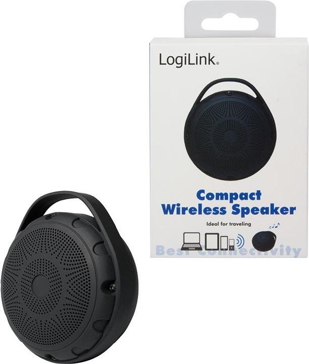 Actual product image LogiLink Bluetooth speaker with FM radio and MP3 player (3 h, USB power delivery)