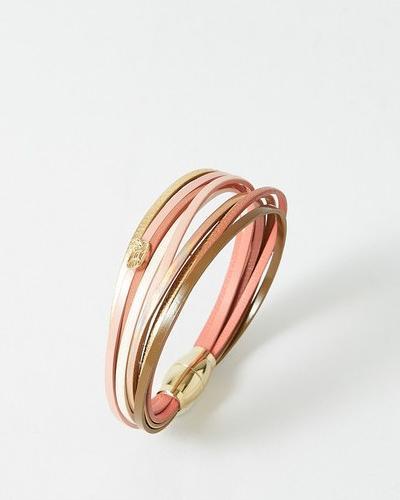 Immagine prodotto Flowers Forzoé Bracciale Magnum - Piastra In Ottone - Vera Pelle (Piastra in ottone)