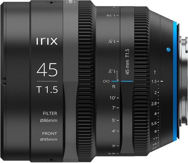 Image du produit Irix Cine 45mm T1.5 pour Fuji X (métrique)