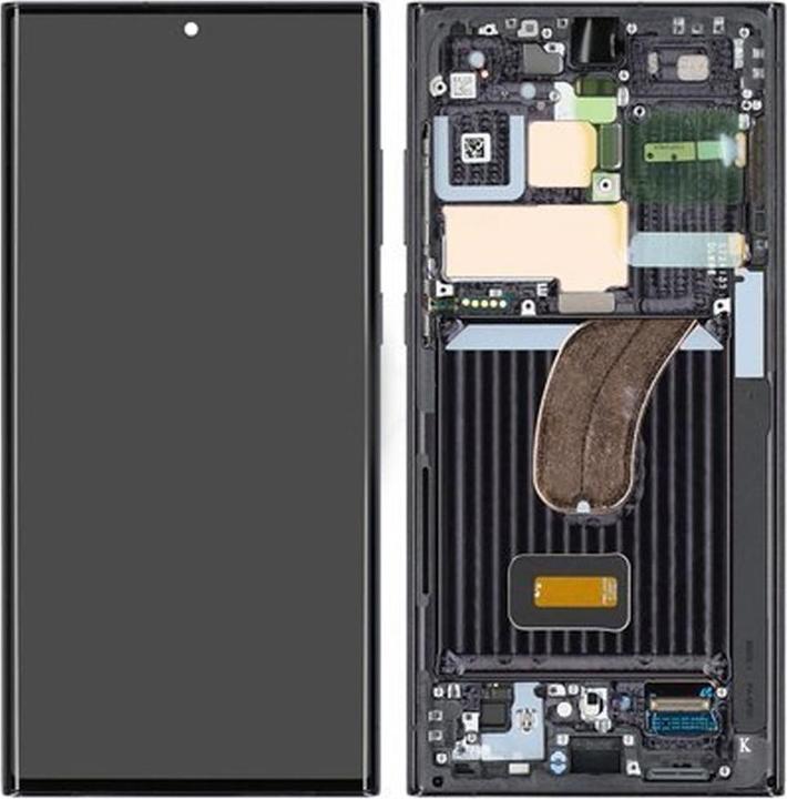Productafbeelding Samsung LCD + Touch + Frame voor S918B Galaxy S23 Ultra - zwart