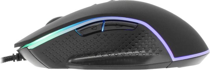 Actual product image White Shark Gaming mouse Gareth Black with RGB illumination (Cable)