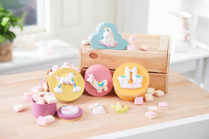 Produktbild VBS Pappschachtelsatz "Rund", 3er-Set, Ø12/10/8cm