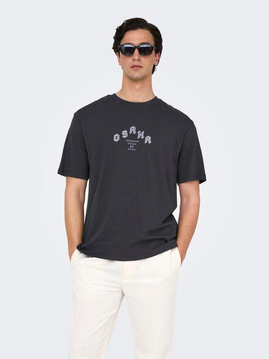 Produktbild Only & Sons Onskeane Rlx Ss Print Tee Noos (M)