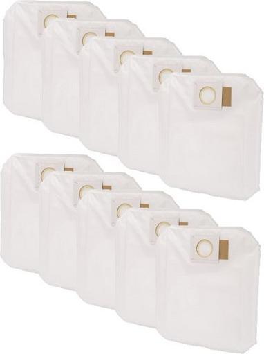 Actual product image Makita Fleece filter bag dust bag 6 L 10 pcs. ( 191C26-2 ) for vacuum cleaner DVC 660 / 665 (10 x)