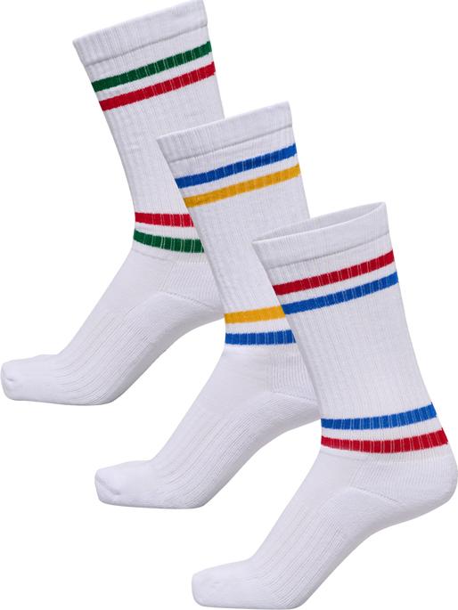 Actual product image hummel hml3-PACK SOCKS CHEVRON HIGH RETRO (46 - 48)