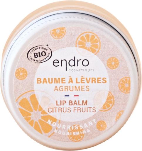 Actual product image Endro Natural Lip Balm, Citrus 15ml (15 ml)