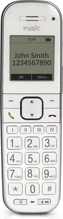 Produktbild Fysic FX-9000 Senioren DECT telefoon - Extra luid gespreksvolume voor slechthorenden - Wit