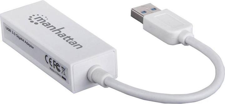 Immagine prodotto Manhattan Adattatore da USB a Ethernet (USB, RJ45 (1x))