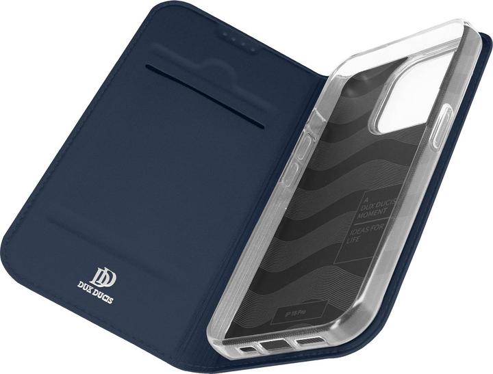 Produktbild Dux Ducis Skin Pro Wallet Case for iPhone 15 Plus - Blue (Apple iPhone 15 Plus)