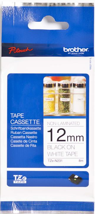 Actual product image Brother Tze-N201 (0.35 cm, Black)