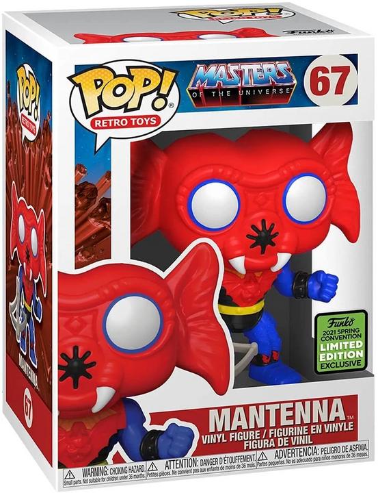 Actual product image Funko POP! Les Maîtres de l'Univers Mantenna Exclusive Spring Convention 2021