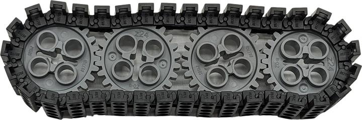 Produktbild LEGO Kettenglieder und Zahnräder - schwarz - 54 Teile - neu (LEGO Zubehör)