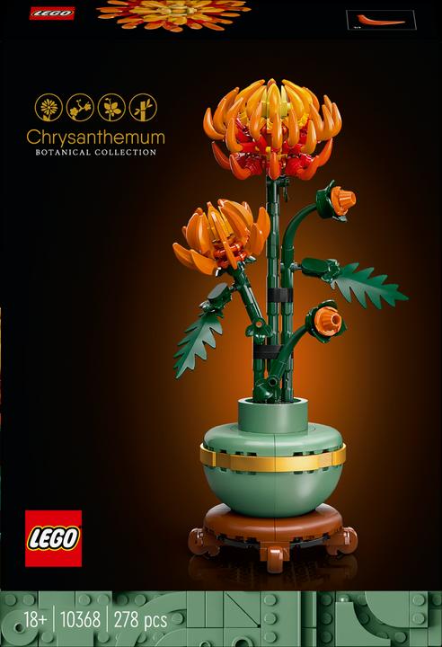 Actual product image LEGO Chrysantheme (10368, LEGO Botanical)