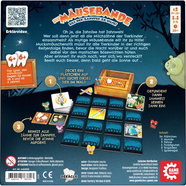 Produktbild Game Factory Die Mäusebande (Deutsch)