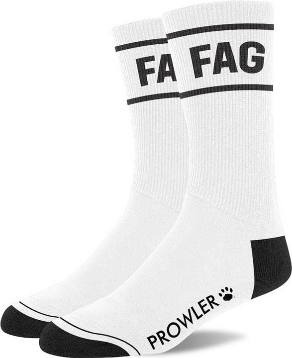 Prowler Fag Socks - White/Black (One Size)