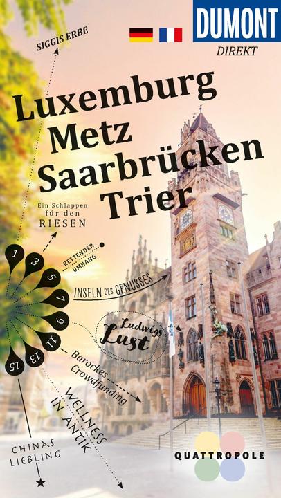 Produktbild Direkt Luxemburg, Metz, Saarb (Deutsch, Wolfgang Felk, Nicole Sperk, Reinhard Tiburzy, 2024)