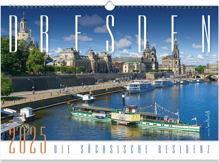 Kalender Dresden 2022 - Die Sächsische Residenz (42 x 30 cm, Deutsch, Englisch)
