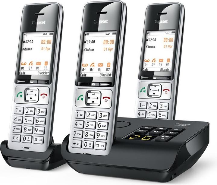 Image du produit Gigaset COMFORT 500A trio silver-black