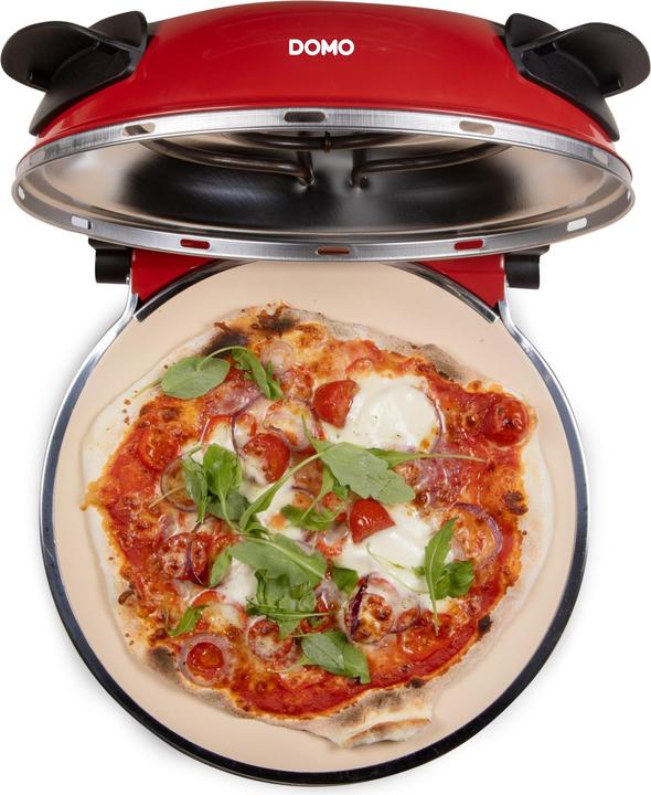 Actual product image Domo ELEKTRISCHER PIZZAOFEN Pizzabäcker (Electric pizza oven)