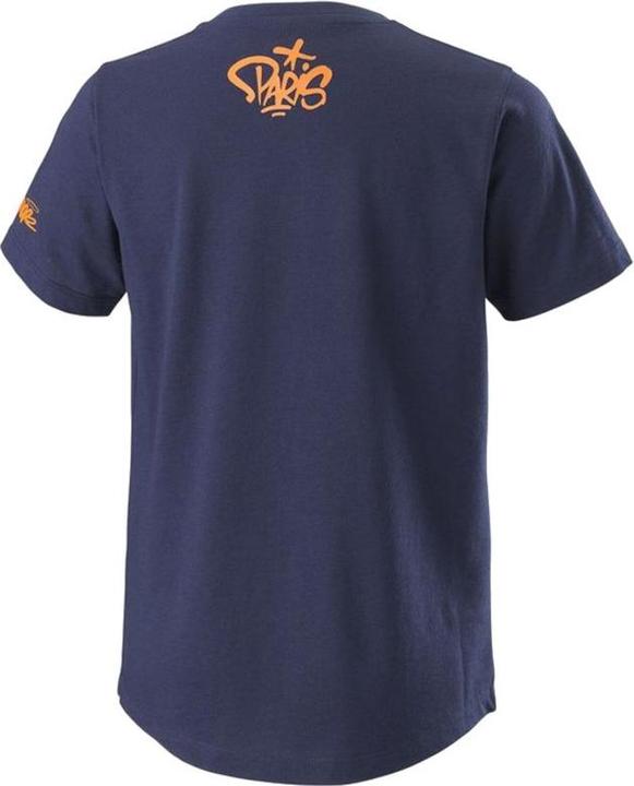 Actual product image Wilson Paris Hope Tech Youth Tee WRA816001 Navy M (M)
