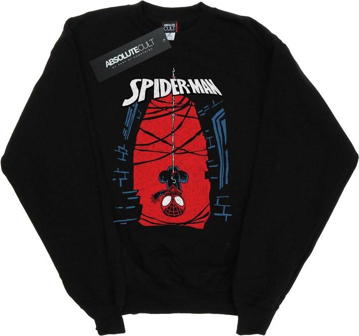 SpiderMan Hanging Sketch Sweatshirt Jungen