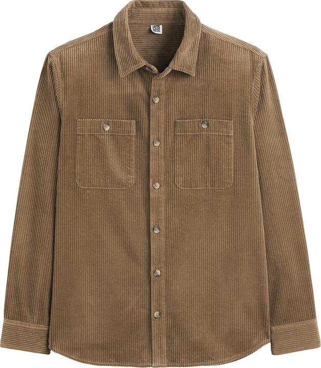 La Redoute Collections Langärmeliges Overshirt aus Cord (XXL)