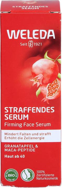 Image du produit Weleda Sérum raffermissant aux peptides de grenade et de maca ( Firming Face Serum) 30 ml (30 ml)