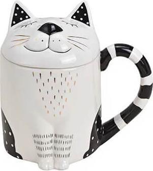 Produktbild G. Wurm Universaltasse Katze mit Deckel (300 ml, 1 x)