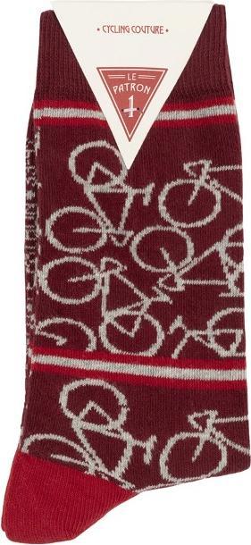 Actual product image Patrón Spirits Company Le Patron Bicycle Socks bordeaux (43 - 46)