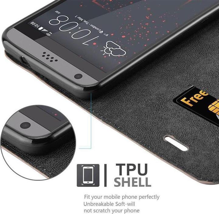 Produktbild Cadorabo Book Invisible Magnet Cover (HTC Desire 530, HTC Desire 630)