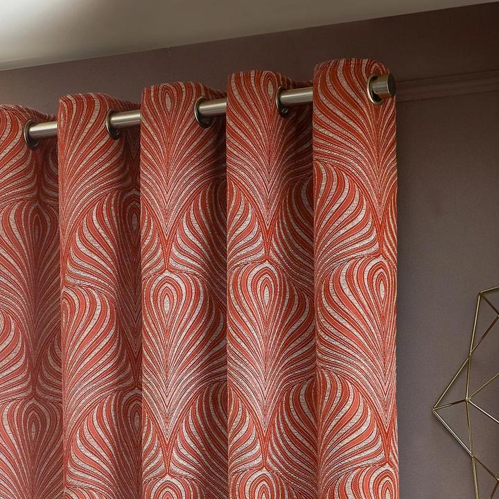 Produktbild Ösenvorhänge Gatsby Jacquard (117 x 137 cm)