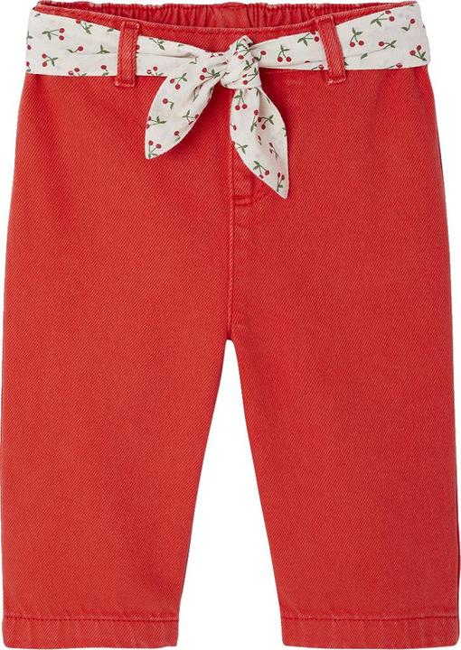 Actual product image Vertbaudet Weite Baby Hose mit Bindegürtel (62)