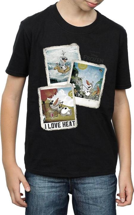 Disney Frozen Boys Olaf Polaroid Cotton T-Shirt