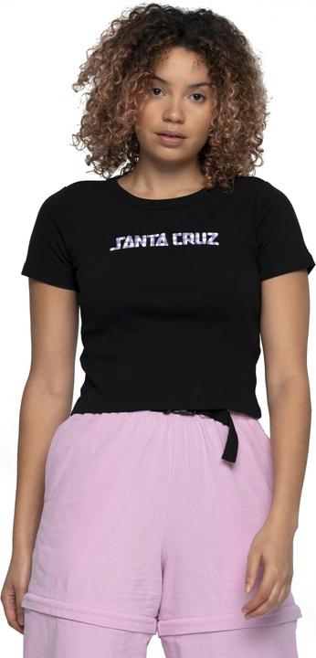 Actual product image Santa Cruz Gingham Arch Strip T-Shirt (10XL)