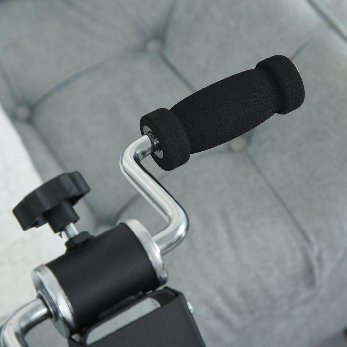 Image du produit Swisshandel24 Vélo d'appartement Vélo d'exercice Vélo à pédales pour seniors Acier noir 41 x 50 x 96cm