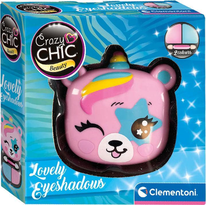 Produktbild Clementoni 18820 Crazy Chic – Lovely Eyeshadow: Bär, Lidschatten-Make-up, sicher und hypoallergen, K