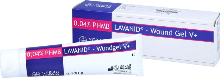 Produktbild Lavanid Wundgel V+ höhere Viskosität, 100 g GEL (Gel)