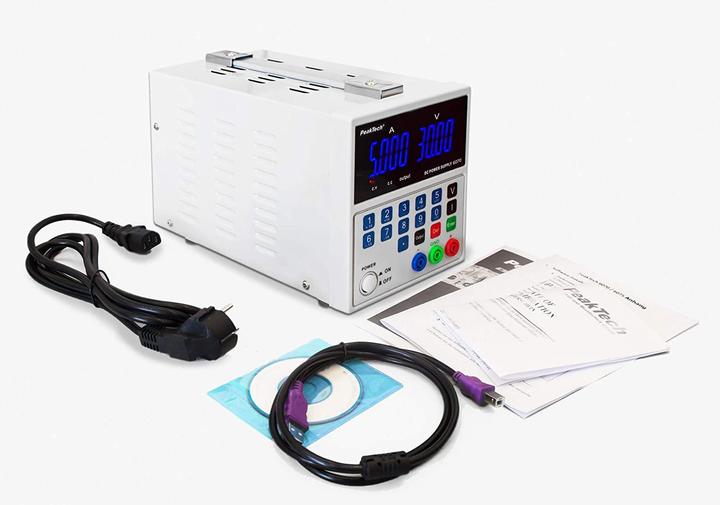 Produktbild Peaktech Labornetzgerät 1 Kan....30 VDC VDC 5 A (6070)