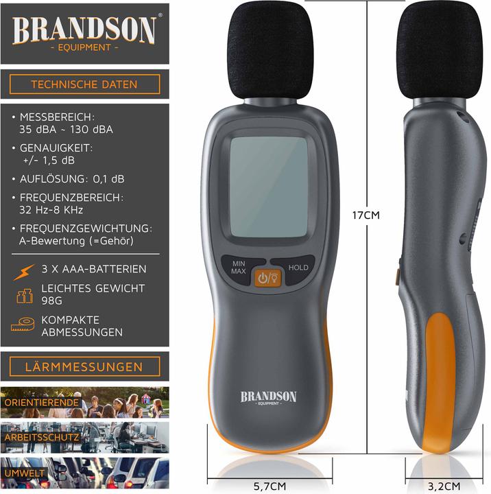 Image du produit Brandson Sonomètre