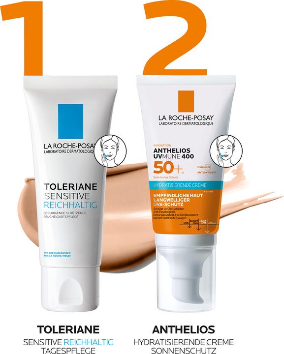 Produktbild La Roche Posay Anthelios Hydratisierende BB 50+ (Sonnencreme Gesicht, SPF 50+, 50 ml, 77 g)