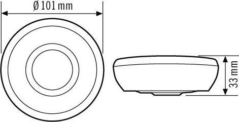 Produktbild Esylux PD BasicDeckenPräsenzmelder (8 m)