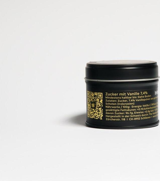 Immagine prodotto The Vanilla Zucker mit Vanille Dose 80g (80 g)