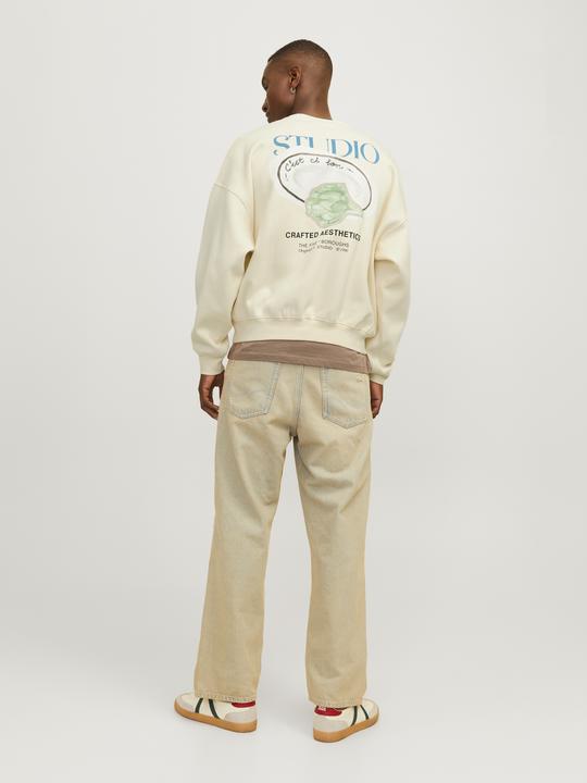 Actual product image Jack & Jones Jorbrooklyn Graphic Sweat Crew Neck Ln (S)