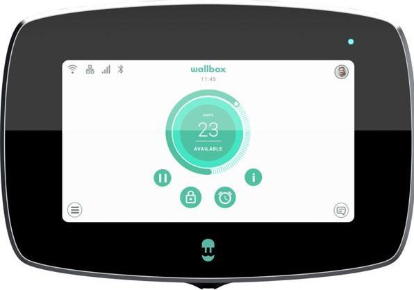 Produktbild Wallbox Commander 2 Ladegerät für Elektrofahrzeuge, 5 Meter Kabel Typ 2, 11 kW, OCCP + RFID + DC Leckage, Sc (Typ 2, 11 kW, 16 A)