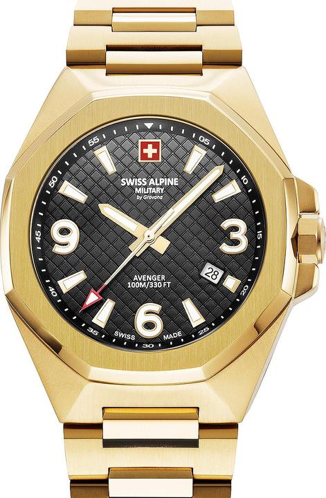 Swiss Alpine Military 7005.1117 Avenger Herrenuhr 42mm 10ATM (Analoguhr, 42 mm)